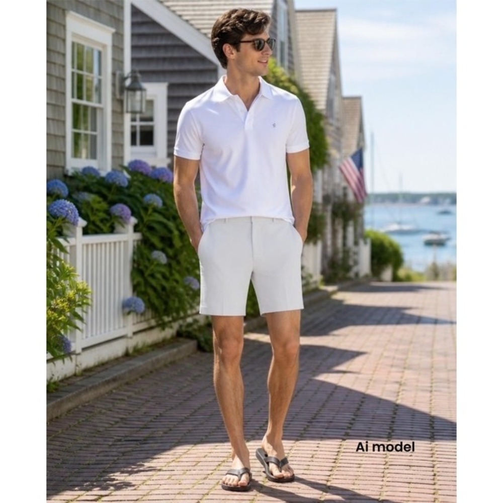 Theory men's Shorts Curtis Luxurious Size 36 Light Grey